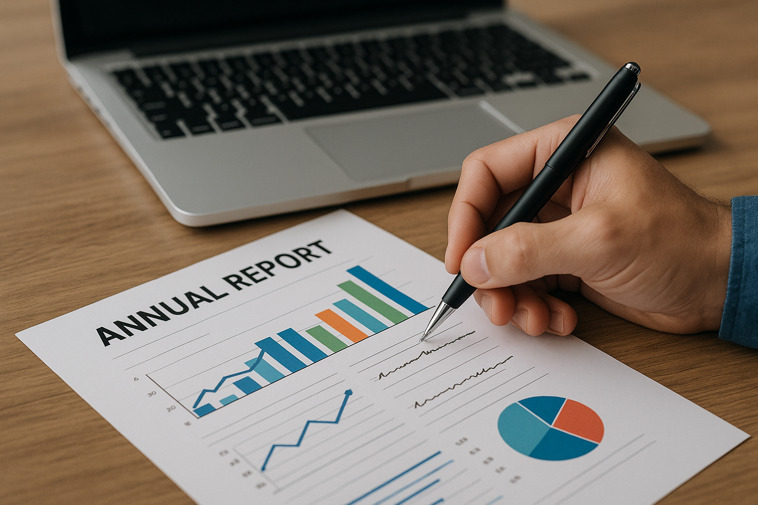 female entrepreneur checking statistics